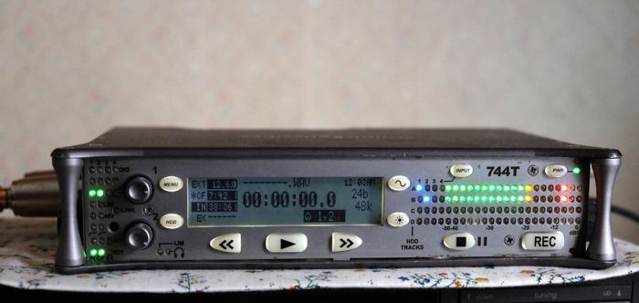 Sound Devices 744T Professional Portable Audio Recorder 4-Channel/TimeCode