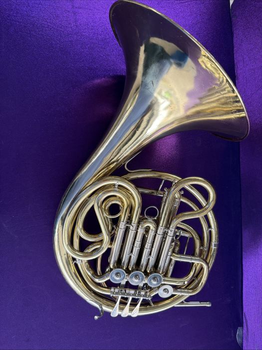 Yamaha YHR668 Professional Double French Horn - Yellow