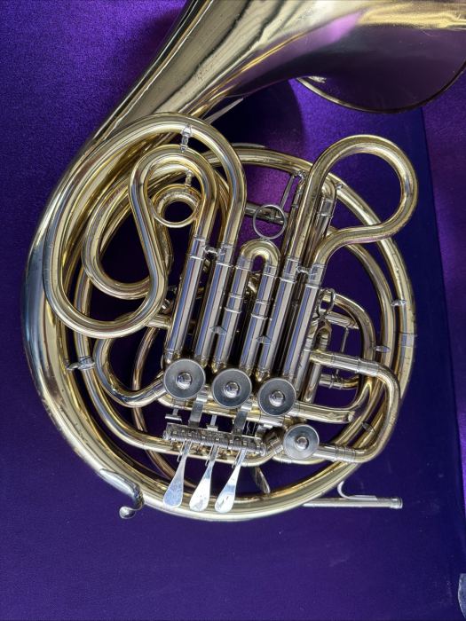 Yamaha YHR668 Professional Double French Horn - Yellow