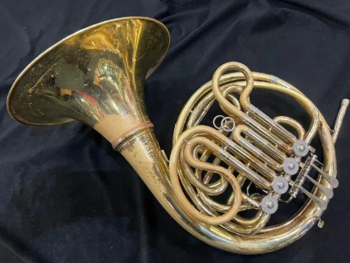 Hans Hoyer 4802K Professional Bb/F Full Double French Horn Used with Case