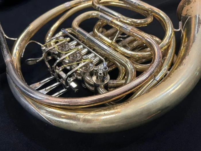 Hans Hoyer 4802K Professional Bb/F Full Double French Horn Used with Case