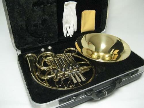 Professional Double French Horn Gold New