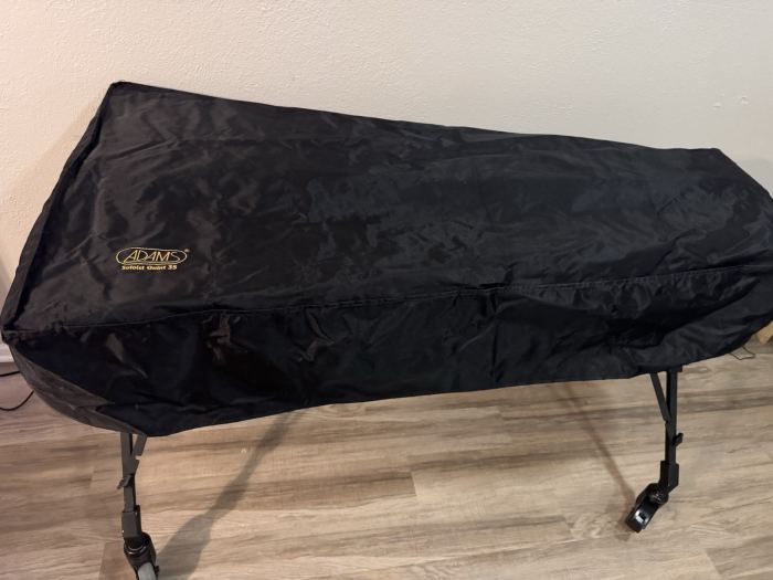 Adams Soloist Quint 35 Xylophone Professional Rolling Frame Cover Mallets READ
