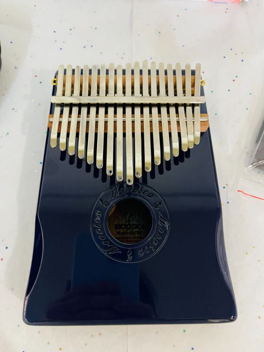 New Moozica 17 Keys Kalimba Professional Marimba Thumb Solida Mahogany wood