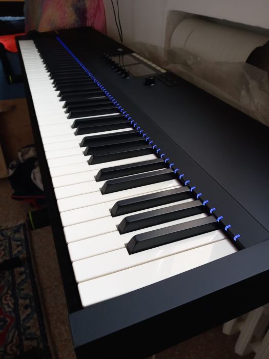 Native Instruments Komplete Kontrol S88 Mk2 + Stand Gravity + Sustain Pedal