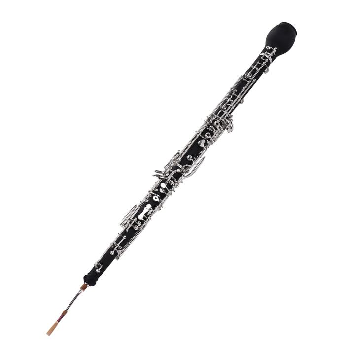 Professional English Horn Alto Oboe F  Synthetic Wood Body with Carry  Case