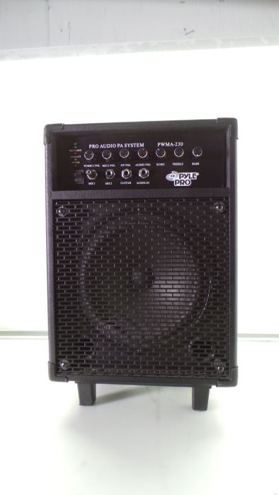Pyle Pro Portable PA Speaker System PWMA-230 - Tested