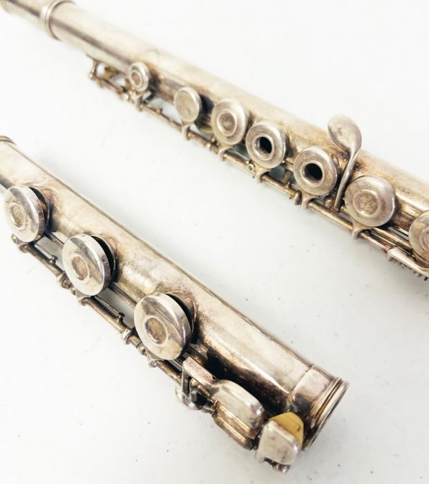 Gemeinhardt 3SHB Professional Silver Flute B Foot Solid Silver Elkhart USA