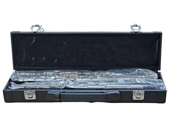 FLUTE-BANKRUPTCY SALE-NEW C STUDENT/INTERMEDIATE/PRO SILVER CONCERT BAND FLUTES
