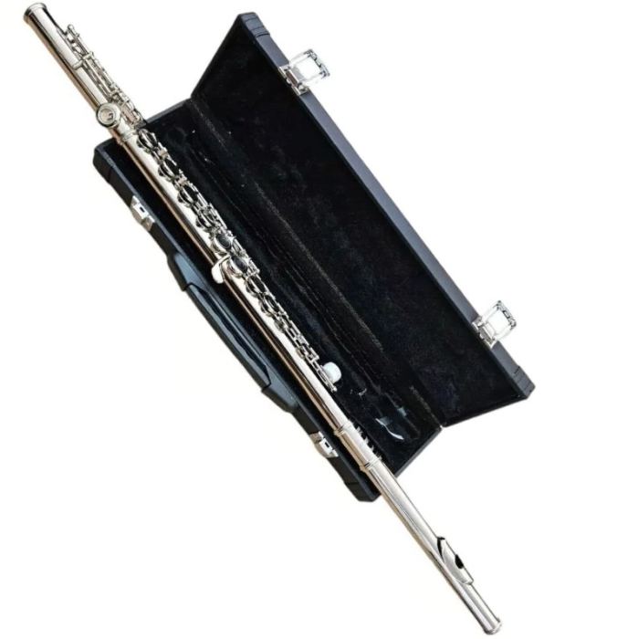 FLUTE-BANKRUPTCY SALE-NEW C STUDENT/INTERMEDIATE/PRO SILVER CONCERT BAND FLUTES