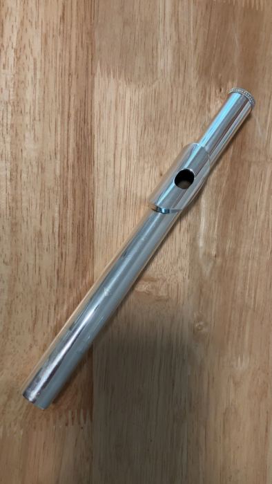 Sankyo ST professional sterling silver C flute headjoint - new cork