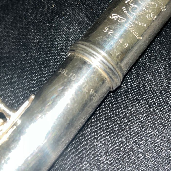 Gemeinhardt KG Special Solid Silver Flute w/ Case & Bag
