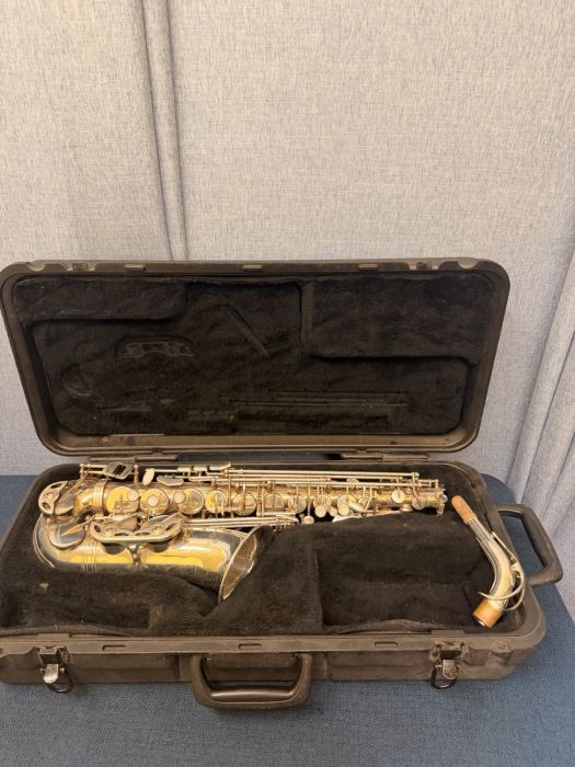 Cecilio Tenor Saxophone Silver Finish w/ Hard Case
