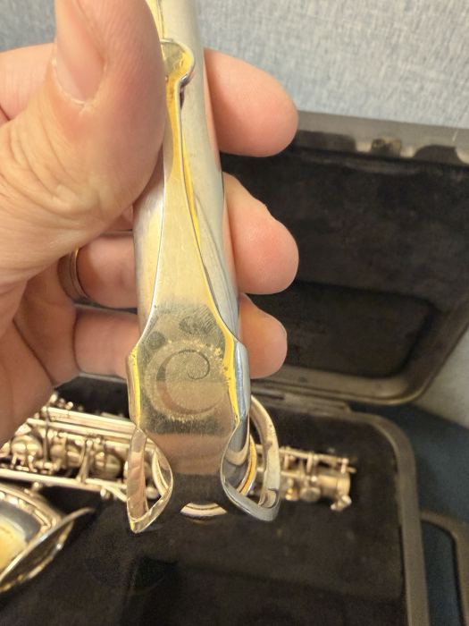 Cecilio Tenor Saxophone Silver Finish w/ Hard Case