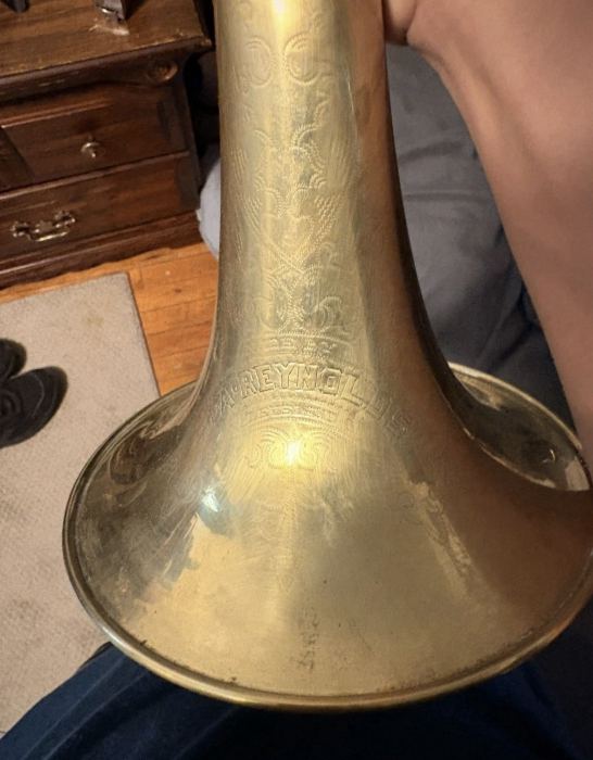 Rare Reynolds model 70 trombone with low sn703 great player OPEN TO OFFERS 