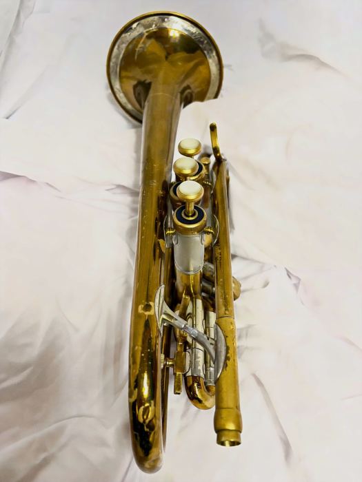 Cornet OLDS Super Recording original, 1940 CORNET. 4 digit serial.