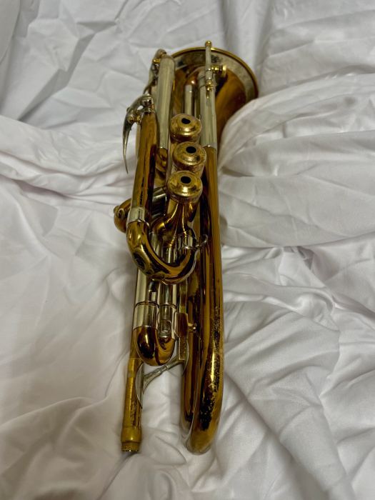 Cornet OLDS Super Recording original, 1940 CORNET. 4 digit serial.