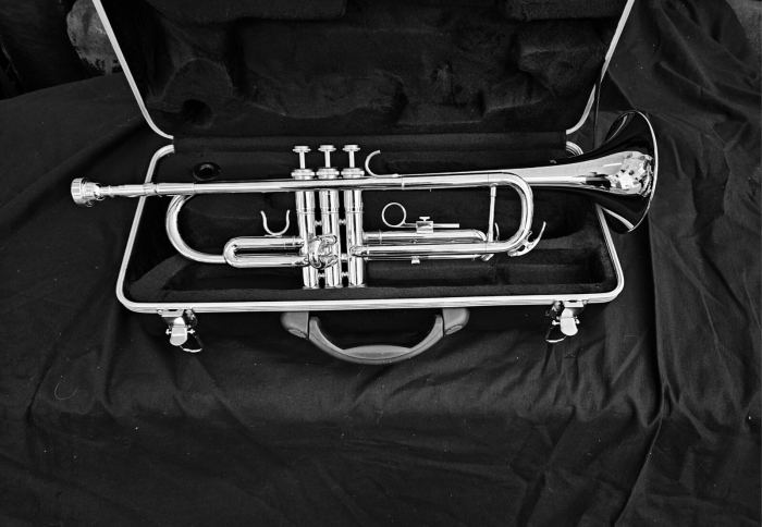TRUMPET-BANKRUPTCY- STUDENT-INTERMEDIATE-PRO SILVER CONCERT SCHOOL BAND TRUMPETS