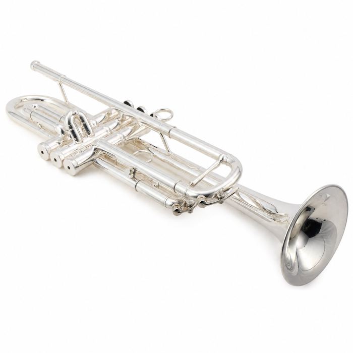 Schagerl JM1-S James Morrison Professional Bb Trumpet in Silver Plate SN 10711