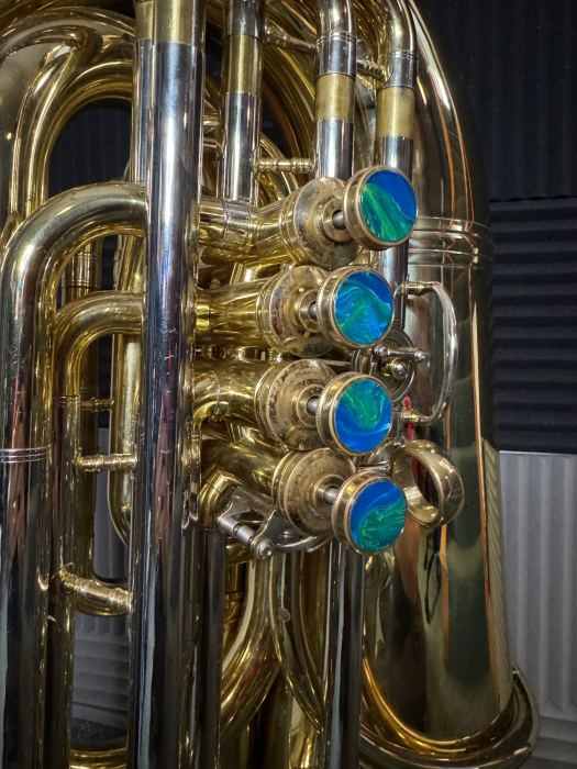 Eastman Winds EBC836 Professional 6/4 Large CC Tuba Yellow Brass LACQUER | USED
