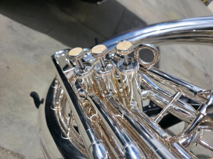 Eastman EPH495 Silver Bb Sousaphone - Professional (Good Condition)
