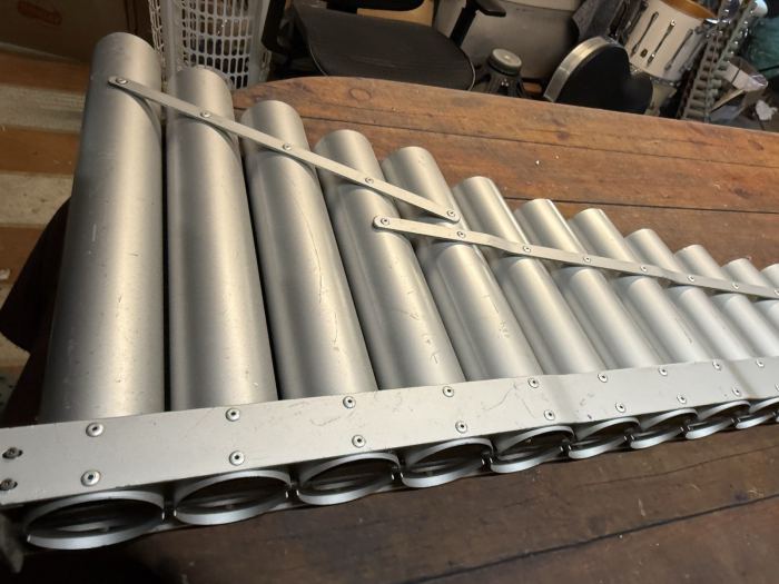 Resonator For Yamaha Or Musser vibraphone 3-octave instrument 21 Tubes 1 Side