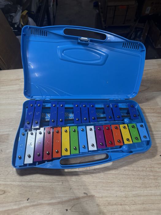 25 Notes Glockenspiel Xylophone Vibraphone Professional Percussion Instrument