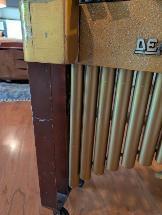 Vintage Deagan Vibraphone 590--Gold finish and keys
