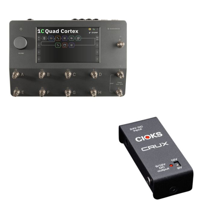 Neural DSP Quad Cortex Digital Effects Modeler and Profiling Floorboard with Cio