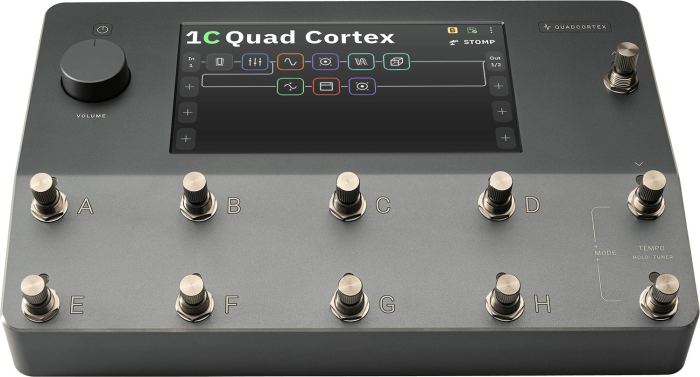 Neural DSP Quad Cortex Digital Effects Modeler and Profiling Floorboard with Cio