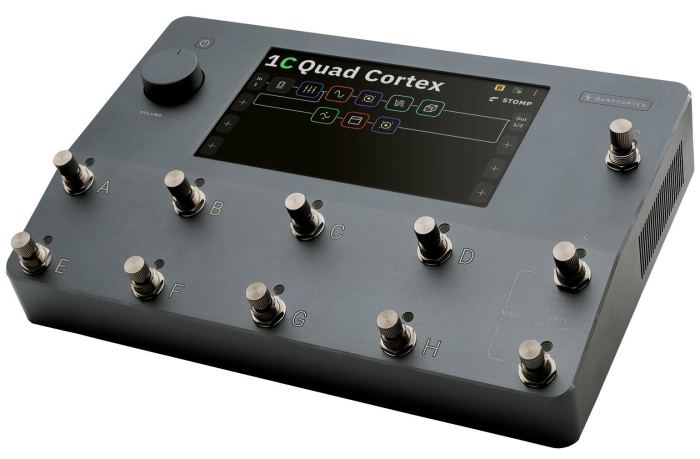 Neural DSP Quad Cortex Digital Effects Modeler and Profiling Floorboard with Cio