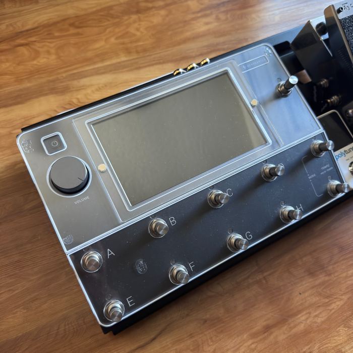 Neural DSP QUAD CORTEX Acrylic Protective Cover Clear with Magnet Screen Guard
