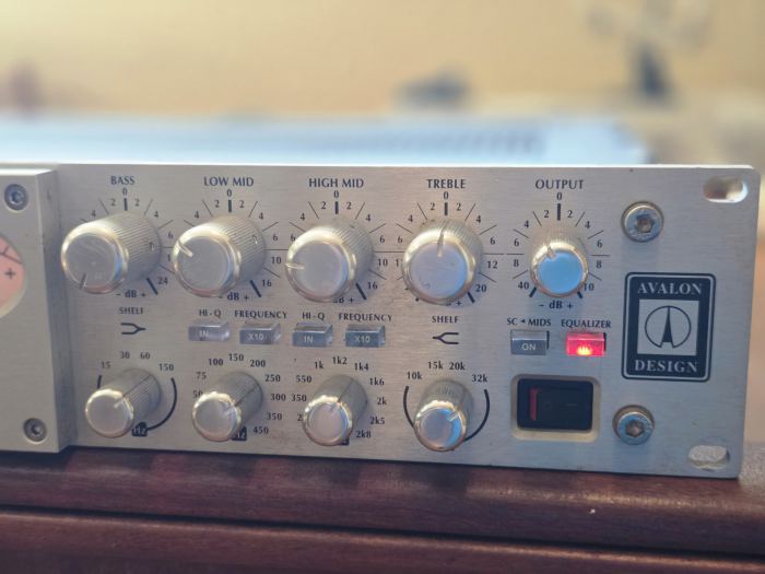 Avalon VT-737SP Tube Channel Strip Mic Preamp Opto Compressor EQ Thorough Tested