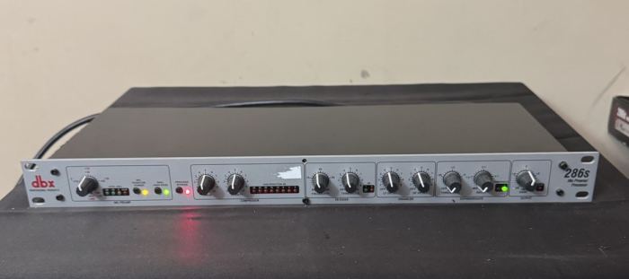 dbx 286s Channel Strip Mic Preamp/Processor w/ Compressor Rackmount XLR/TRS