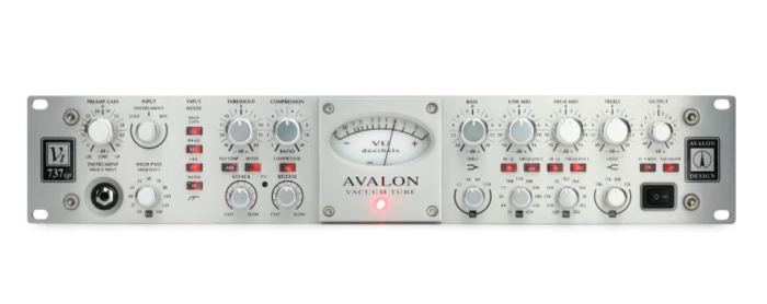 Avalon VT-737sp Tube Channel Strip: Tube Mic/Instrument Preamp, Compressor, EQ