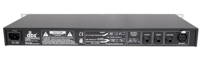 DBX 286S Mic Pre-Amp Processor 286 S Microphone/Instrument Preamp, Phantom Power