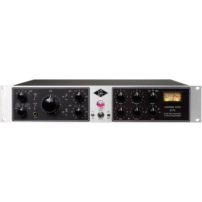 Universal Audio 6176 All-Analog Tube Channel Strip 1U 19" Rack-Mount (B-Stock)