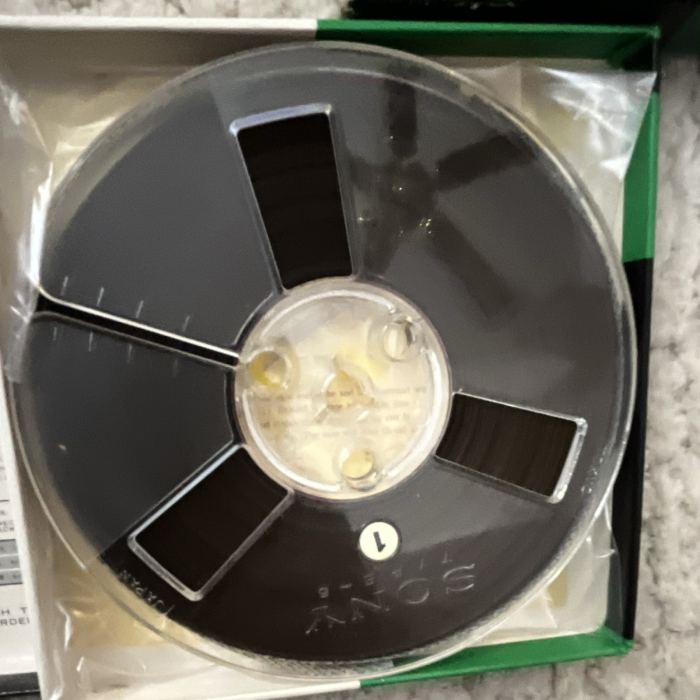 3 reels Sony PR-200 Professional Recording Tape Vintage Reel-to-Reel Tape