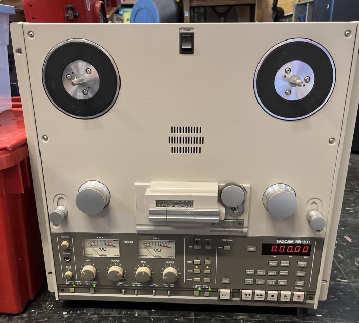 TASCAM BR-20T Professional Reel-to-Reel Tape Recorder  Tested & Works