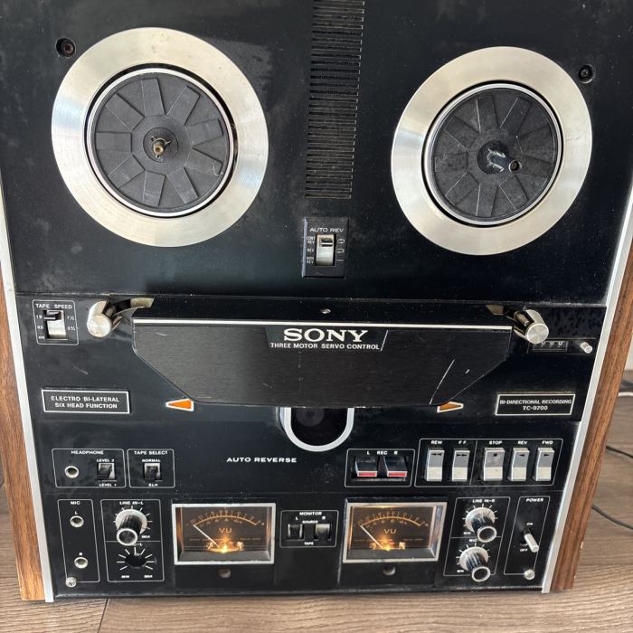 Sony TC-9700 Open Reel To Reel Tape Deck 3-Motor Servo W/ 10" Metal Reels Repair