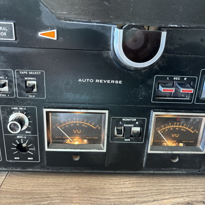 Sony TC-9700 Open Reel To Reel Tape Deck 3-Motor Servo W/ 10" Metal Reels Repair