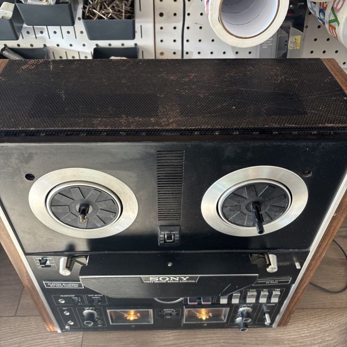 Sony TC-9700 Open Reel To Reel Tape Deck 3-Motor Servo W/ 10" Metal Reels Repair