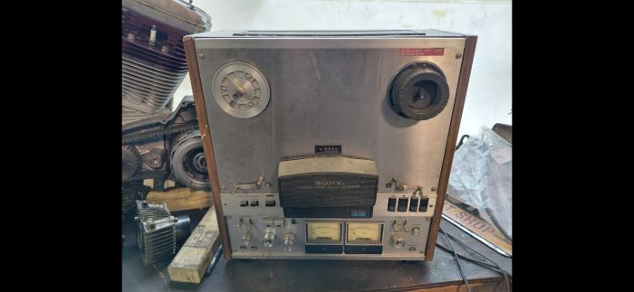 Sony TC 756 4 TRACK PROFESSIONAL REEL TO REEL TAPE RECORDER * UNTESTED For Parts
