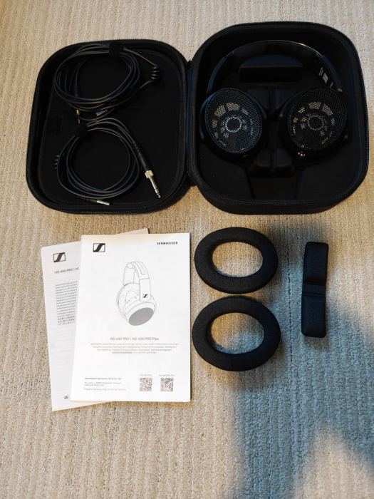 Sennheiser HD 490 Pro plus Open Back Circumaural Headphones for Studio Mixing