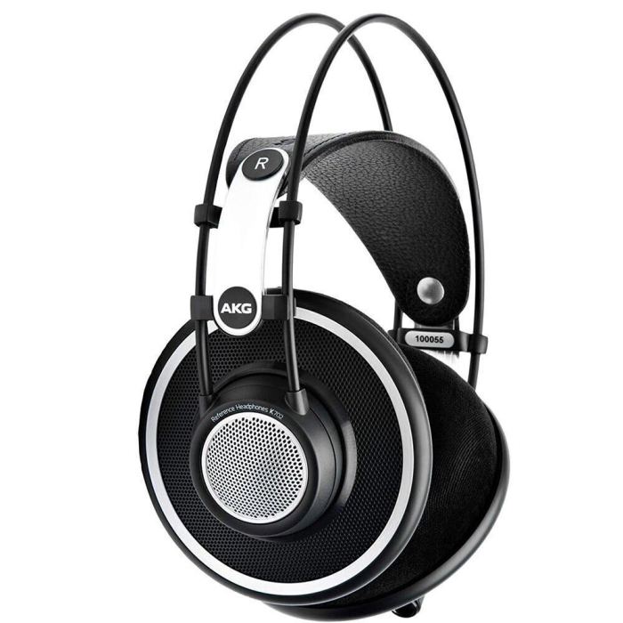 AKG K702 Professional Mixing Reference Studio Over-Ear Open-Back Headphones