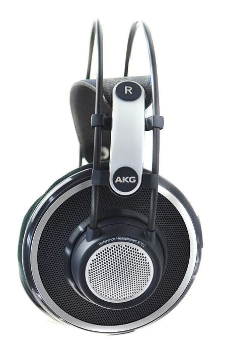 AKG K702 Professional Mixing Reference Studio Over-Ear Open-Back Headphones