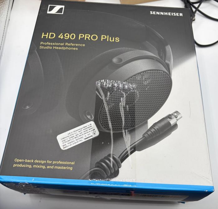 Sennheiser HD 490 Pro Open Back Circumaural Headphones for Studio Mixing