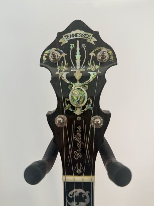 2005 Crafters of Tennessee Maple Classic 5 String Banjo Curly Maple Flathead USA