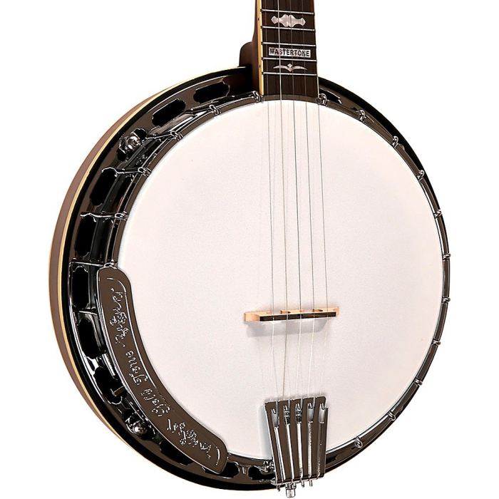 Gold Tone Professional Bluegrass Banjo Wide Fingerboard Vintage Walnut
