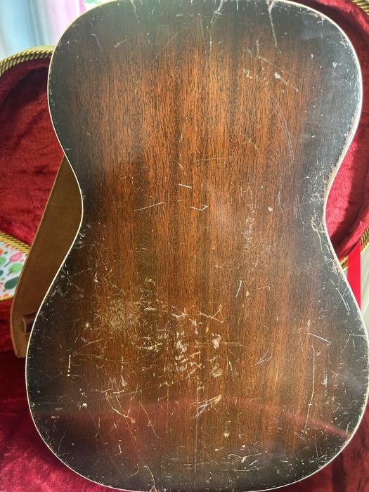 Model 37 Dobro resonator guitar  Serial #5967 Circa 1937 to 1939 Mahogany body